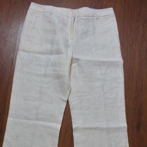 J.Mclaughlin Women’s Pants  100% Linen  size 8
